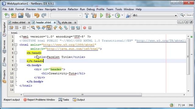 Java Server Faces Tutorial 7 - Including another JSF File смотреть онлайн
