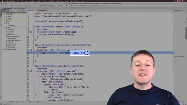 Flutter creating Stateful Widget смотреть онлайн