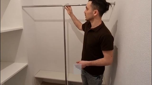 Гардероб, шкаф-купе в нишу в ЖК «Волга Лайф»/Мебель на заказ в Твери/TverMebelS смотреть онлайн