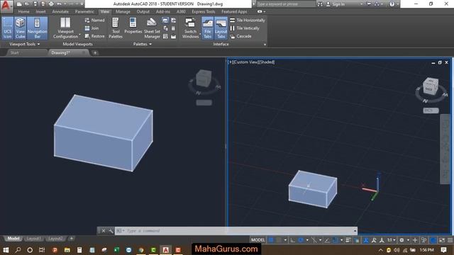 How to Create Different Viewport Configuration in Autocad- Different Viewport AutoCAD смотреть онлайн