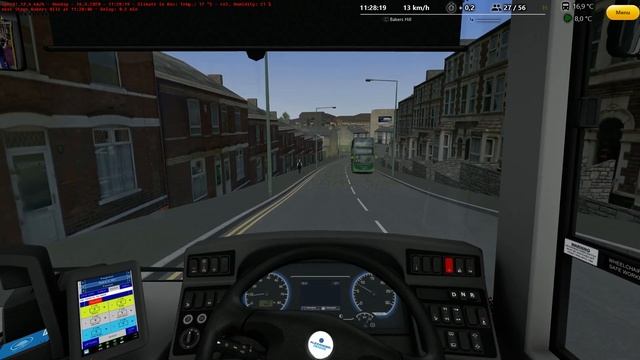 OMSI Bus Driver Training 04 - In service in UK BotW - Enviro 200 MMC смотреть онлайн