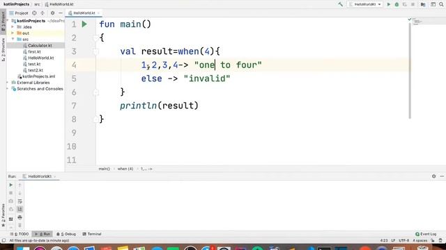 Kotlin comma operator with when in hindi part -105 смотреть онлайн