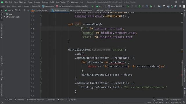 Intro a Android + Kotlin 057 - Cloud Firestore 02: Añadir datos смотреть онлайн