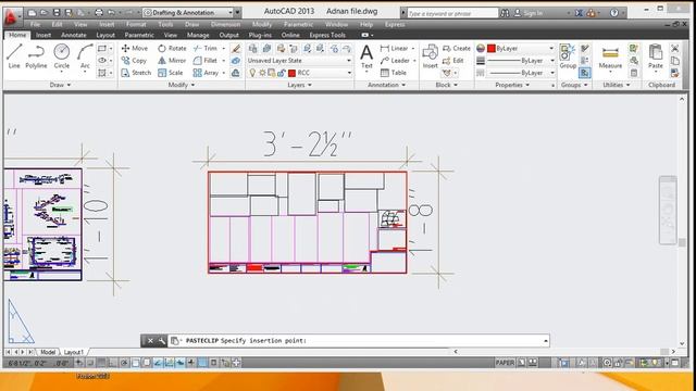 Autocad:How to copy layout one drawing to another drawing смотреть онлайн