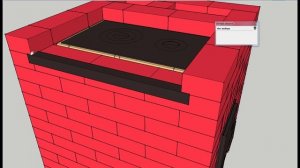 Как сделать печь Шведку своими руками. Кирпичная Отопительно варочная печь с плитой 890х890 мм.