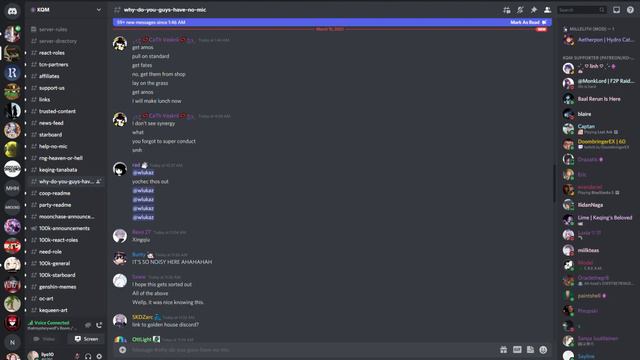 KeqingMains KQM Discord Hacked & returned video (No sound) - Genshin Impact смотреть онлайн