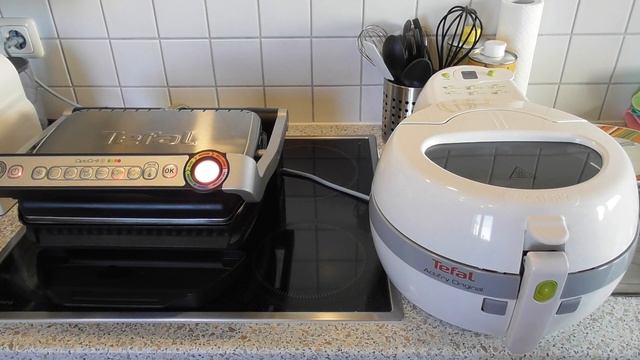 Steak mit Pommes im Tefal OptiGrill und der Tefal ActiFry смотреть онлайн