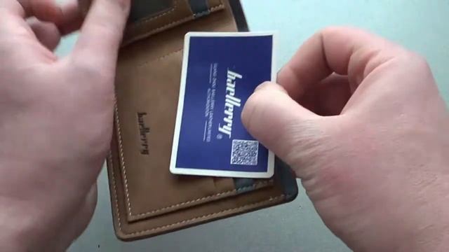 Мужской кошелек Baellerry смотреть онлайн