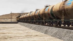 Поезда против Гигантской ямы – BeamNG.Drive