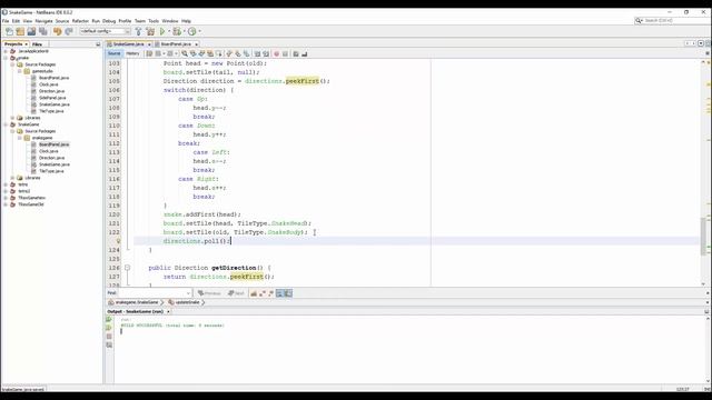 Java Snake game Tutorial - #7: Update Direction смотреть онлайн
