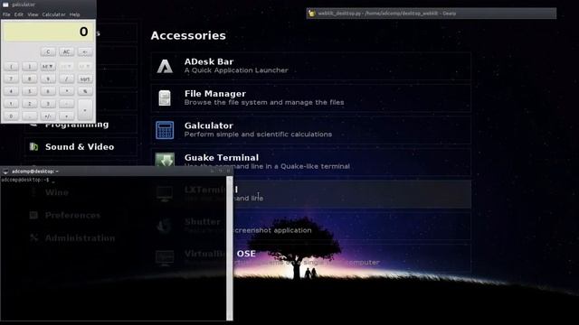 python gtk/webkit desktop смотреть онлайн