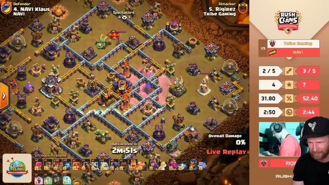 KLAUS needs 3 STARS with NEW ATTACK to WIN in $50,000 Tournament! Clash of Clans смотреть онлайн