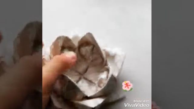 Поделка из салфетки своими руками