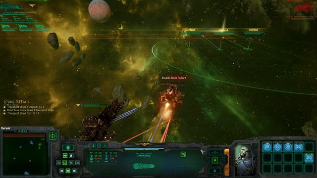 Let's Play! Battlefleet Gothic: Armada Ep. 2 'Ork Pirates' смотреть онлайн