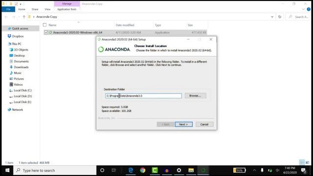 #7 Anaconda and Jupyter installation смотреть онлайн