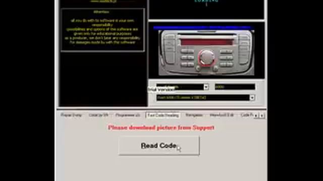 Ford V 6000 series unlocking via RCD Tools смотреть онлайн