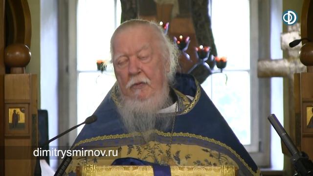 Протоиерей Димитрий Смирнов. Проповедь по канону Покрову Пресвятой Богородицы смотреть онлайн