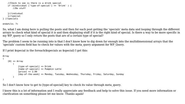 Wordpress: Can I query custom meta data through WP_Query смотреть онлайн