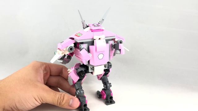 LEGO Overwatch D.Va & Reinhardt review! 2019 set 75973! смотреть онлайн
