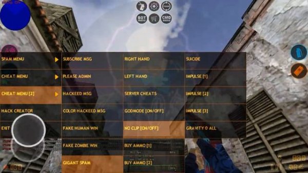 CS 1.6 Android | Cheat Menu