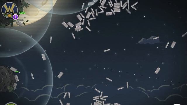 Angry Birds Space Pig Bang Level M1-11 Mirror World Walkthrough 3 Star смотреть онлайн