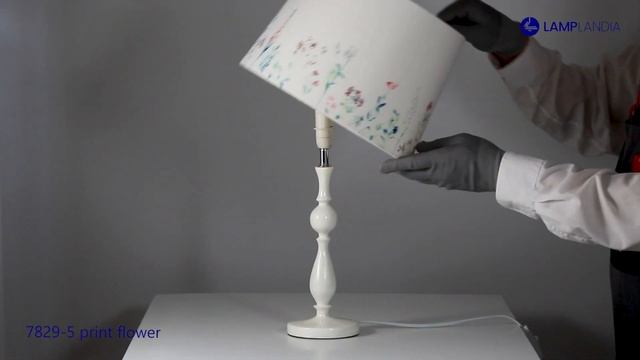 Абажур 7829-5 print flower Lamplandia смотреть онлайн