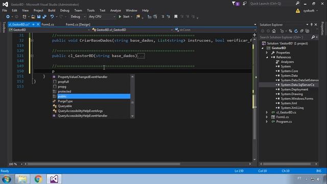 119 c# projeto 4 gestor de bases de dados parte 4 смотреть онлайн