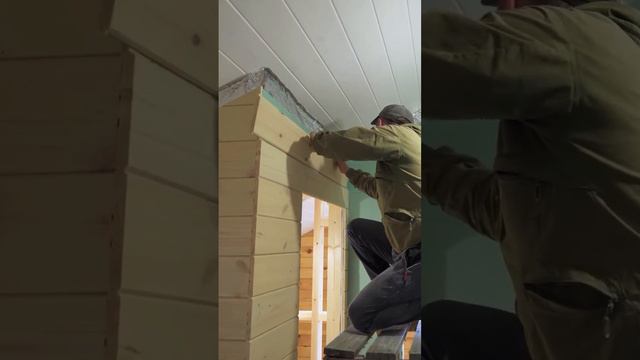Что входит в предчистовую отделку двухэтажного дома из бруса и сколько длятся работы? #домизбруса смотреть онлайн