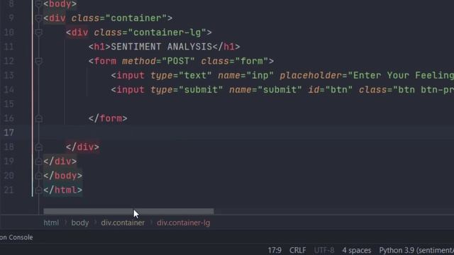 Sentiment Analysis Web App Using Python and Flask CoderPros смотреть онлайн