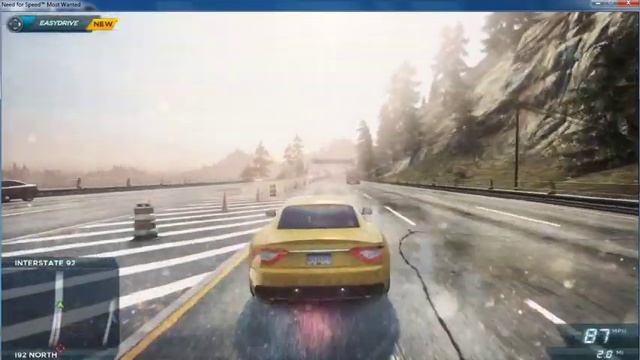 Game For AMD Radeon HD 5000 Series , Need For Speed Most Wanted 2012 , High Not Medium Not Low