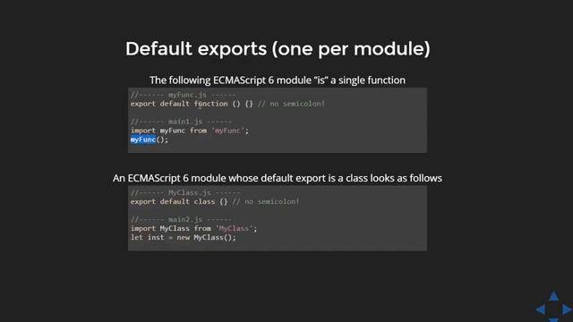 Training on ES6 Features ES6 Classes смотреть онлайн