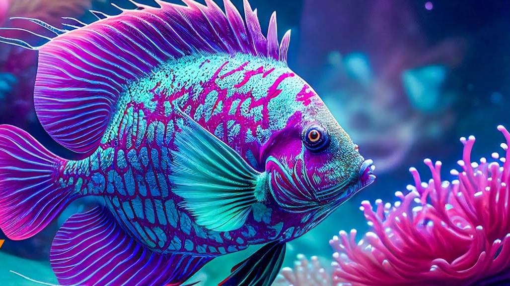 Морские обитатели _ Красное море _ Подводный мир _ Жители моря _ Успокаивающая музыка смотреть онлайн