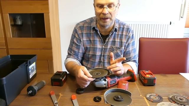 Einhell Akku Winkelschleifer 18V Axxio BL - Test - Vergleich vs Makita DGA504 смотреть онлайн