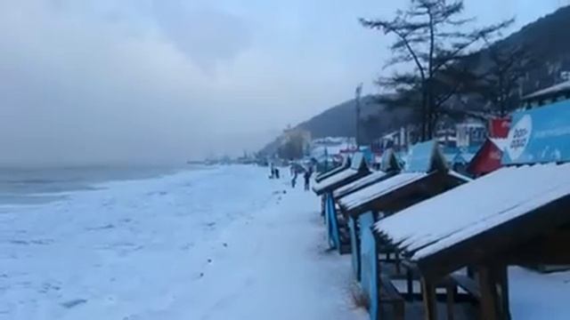 Байкал в январе и без льда. Иркутск смотреть онлайн