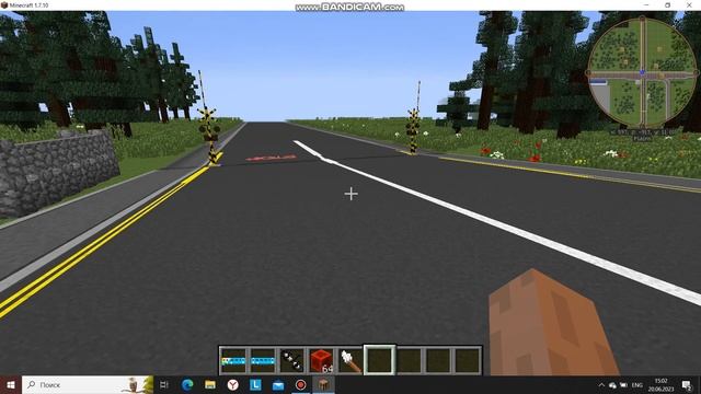 NMBS Double-decker Train In Minecraft (TC Mod) | Двухэтажный пассажирский поезд в Майнкрафт!