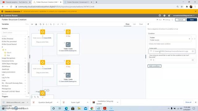 A2019 Folder Structure Creation | How to create folders in Automation Anywhere | Automation Anywher смотреть онлайн
