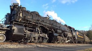 [4K] Chesapeake & Ohio 1309 Debut - Western Maryland Scenic Polar Express Steam Trains