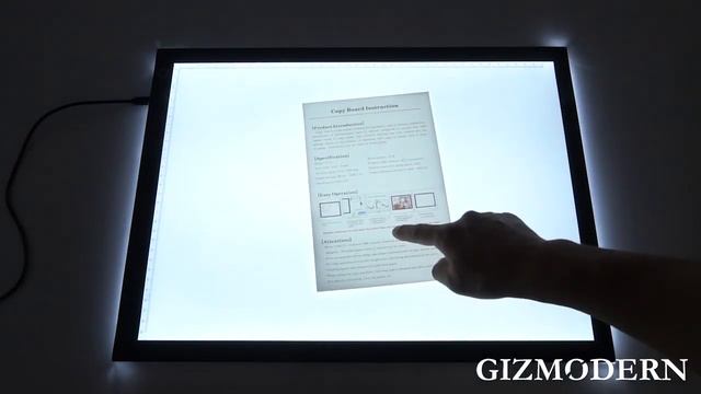 Ultra-thin Portable Copy Station With LED, Ideal For 2D Animation, Calligraphy, Sketching & Drawin смотреть онлайн