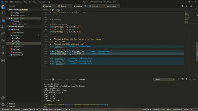 Day 3 Session 1: Introduction to Sequences | Sequence in Python | TECKAT TRAININGS смотреть онлайн