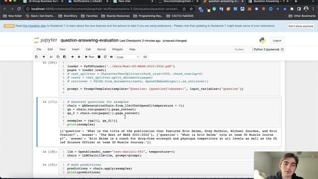 Langchain: QA Evaluation смотреть онлайн