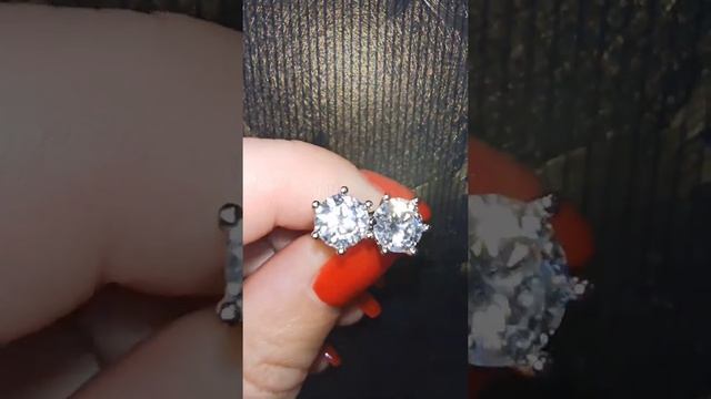 Серьги-Пусеты 2 карата D гравировка смотреть онлайн