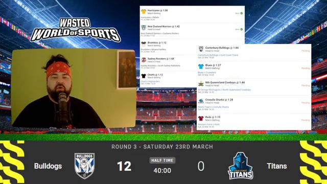 NRL Live Stream | Bulldogs vs Titans | Round 3 - 2024 смотреть онлайн