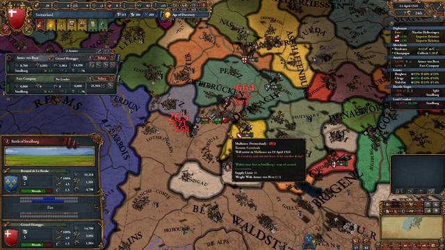 Мега-Швейцария в Europa Universalis IV смотреть онлайн