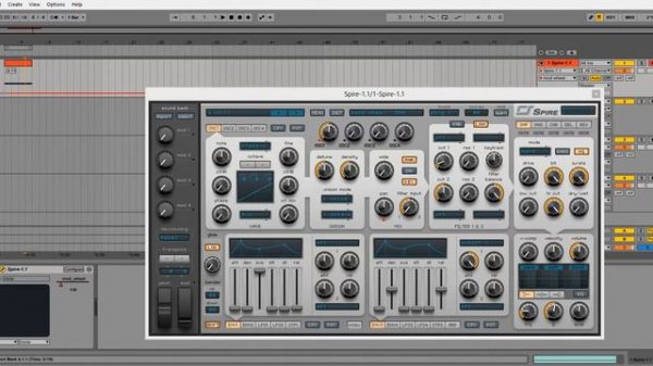 Параметры автоматизации в Spire