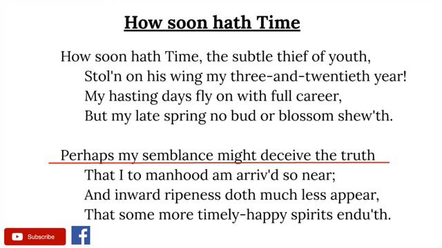 Sonnet 7 - How soon hath Time by John Milton - Summary and Line by Line Explanation in Hindi смотреть онлайн