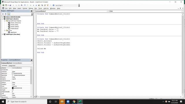 Make Log In Form in Excel File via VBA MAcros смотреть онлайн