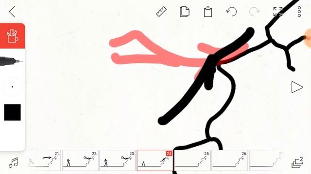 FlipaClip Animação luta stickman Drawing Cartoons 2 animation #Tutorial смотреть онлайн