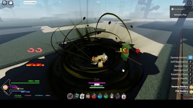 Обзор на новый демон арт болота в Project Slayers смотреть онлайн