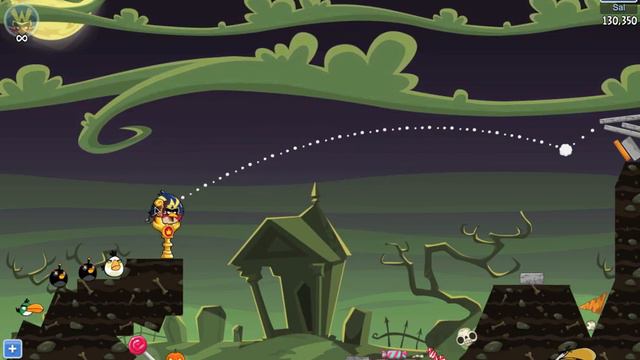 Angry Birds Friends Halloween 2013 Tournament Level 4 - Highscore 210K - October 23rd смотреть онлайн