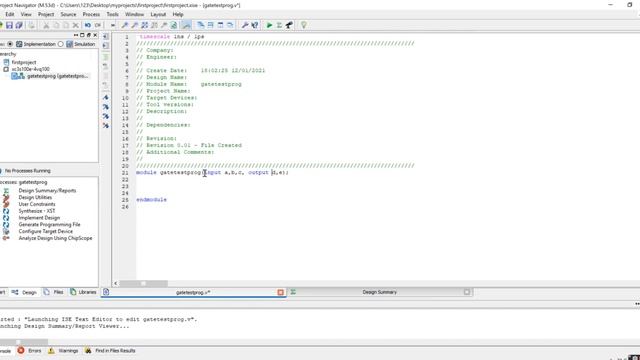 How to Create and Simulate New Project in Xilinx ISE Design Suite смотреть онлайн